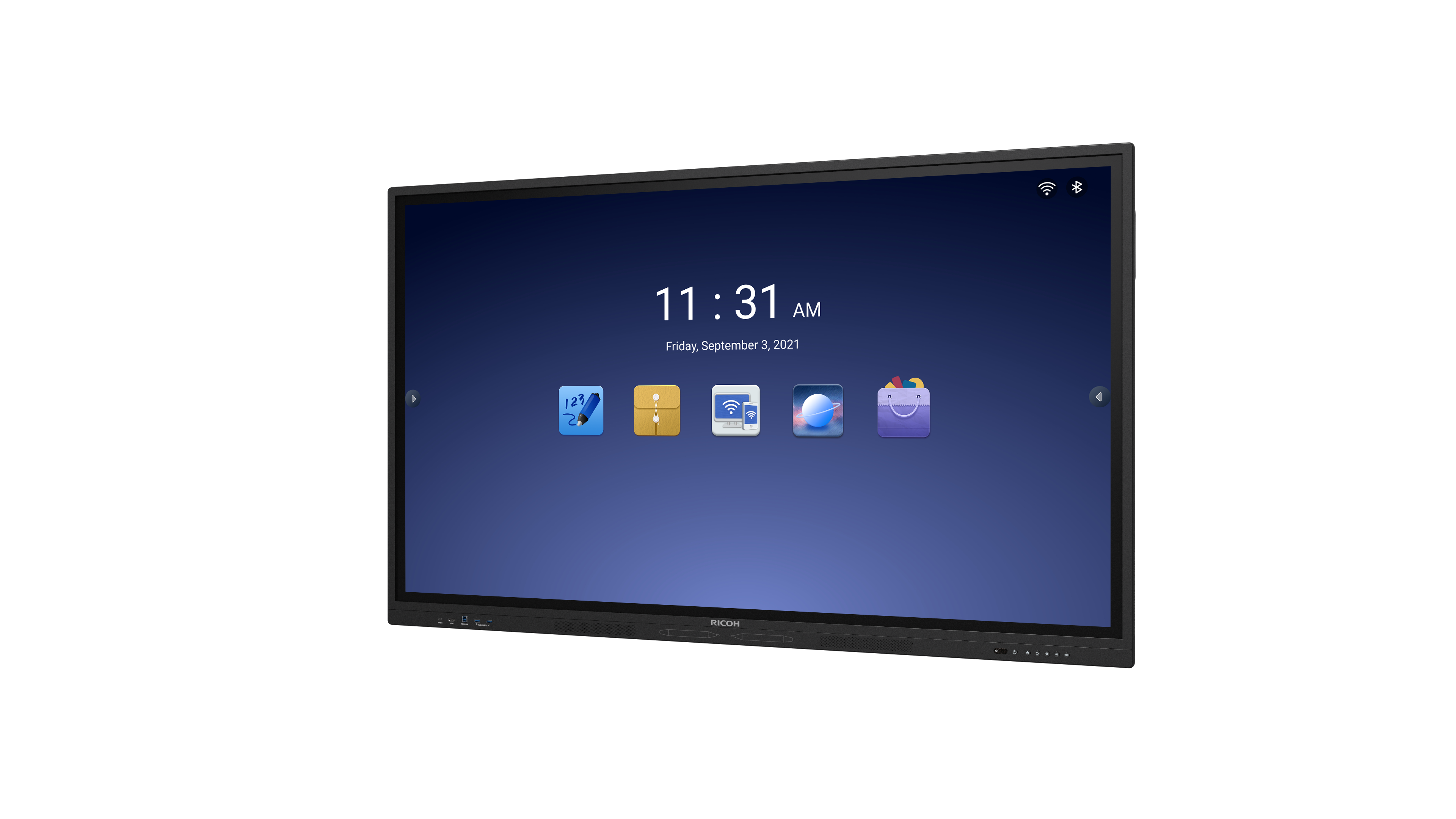 Tableau interactif RICOH A6500 pour entreprise et éducation