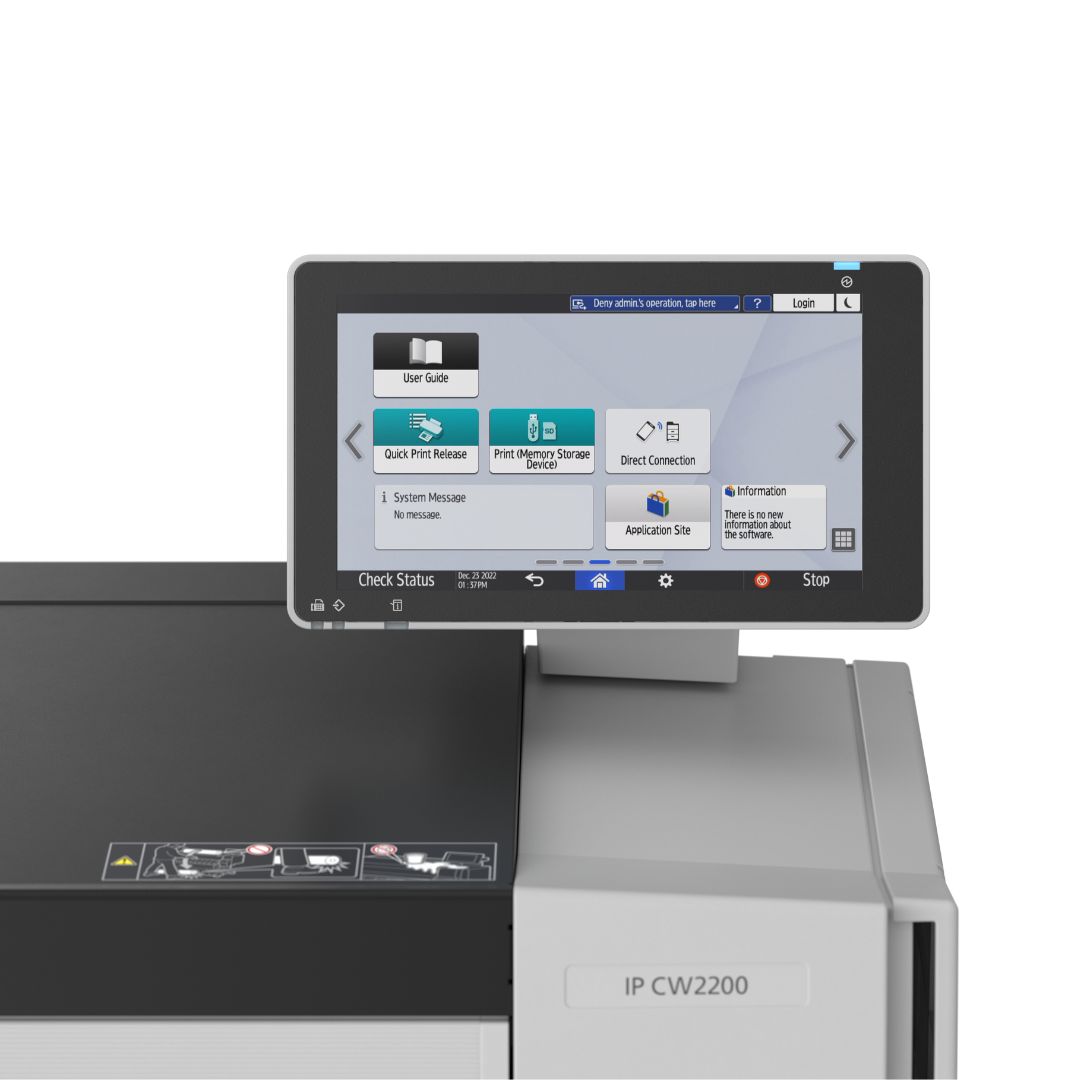 Traceur de plans grand format RICOH IP CW2200 pour impression rapide et de haute qualité Casablanca 