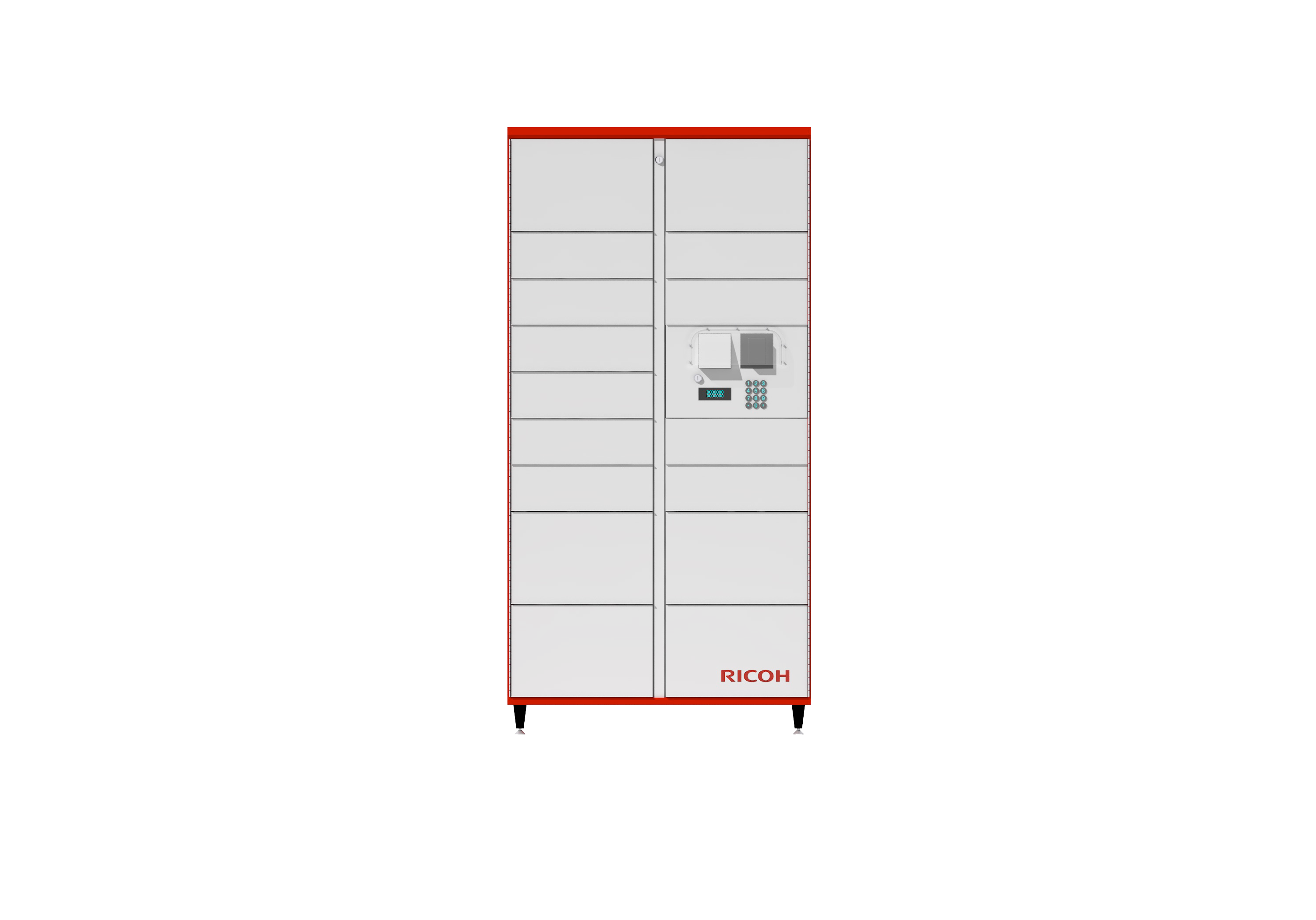 Simplifiez la gestion des équipements et des documents avec les consignes intelligentes Ricoh, accessibles en tout temps et en toute sécurité.